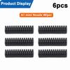 Nozzle Brush for Bambu Lab A1 Wiper Silicone Brush Hotbed Mounted Scrubbers for Bambulab A1 Cleaning Tool 3D Printer Accessories