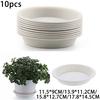 Plastic-Saucer Base Round Plant Flower Pot Plate Water Drip Tray Planter-Garden