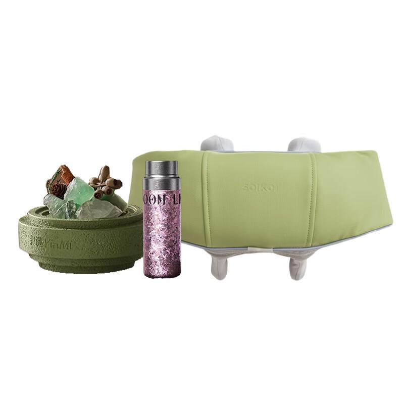 

Shiqi Ku Shoulder Massager, Aroma Diffuser & Titanium Cup Gift Set