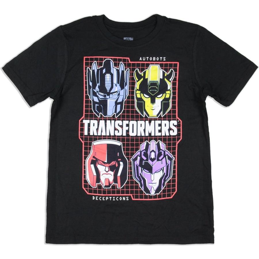 Детская футболка с коротким рукавом Трансформеры Мальчик Оптимус Прайм против Десептикона Мегатрона Графический принт S