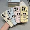 Cute Mickey Mouse for iPhone11 Apple 11 Love Large Window Mobile Phone Case 11 Anti-drop 11/11/11