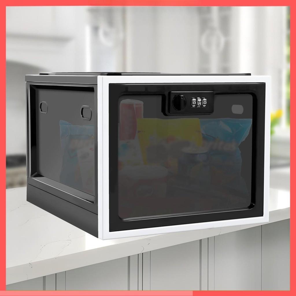 36 Gallon Capacity Lockable Storage Bin with Combination Lock Portable Locking Box Household Lockable Storage Box 3700₽