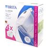 Brita pot type water purifier Aruna capacity with 4 cartridges Filtered water capacity LCD memo per day for 4 Model KBALCW4M Clean taste Size Depth