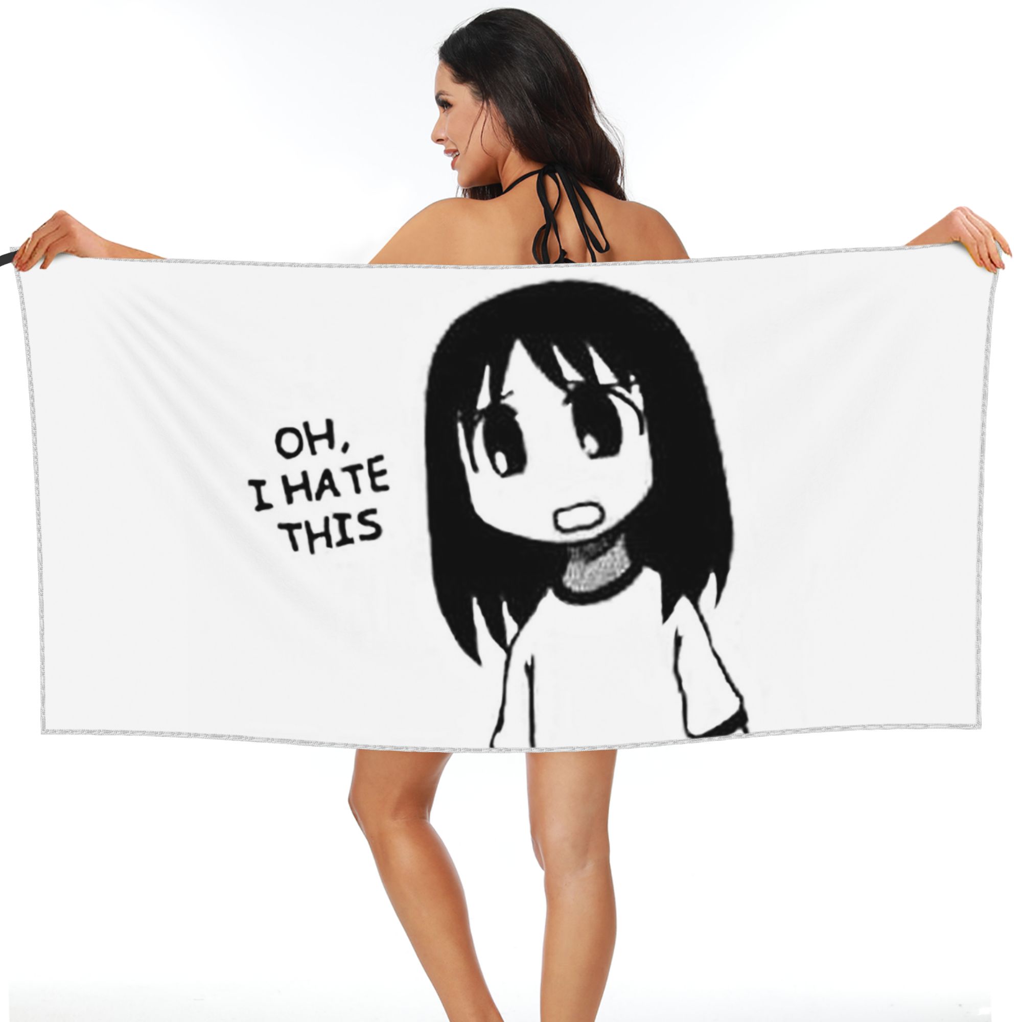 

OUTDATED - check profile Azumanga Daioh Osaka Ayumu Kasuga Beach Towel Soft Microfiber Quick Dry Absorbent Quick Towels For Bath W40*H60(CM)