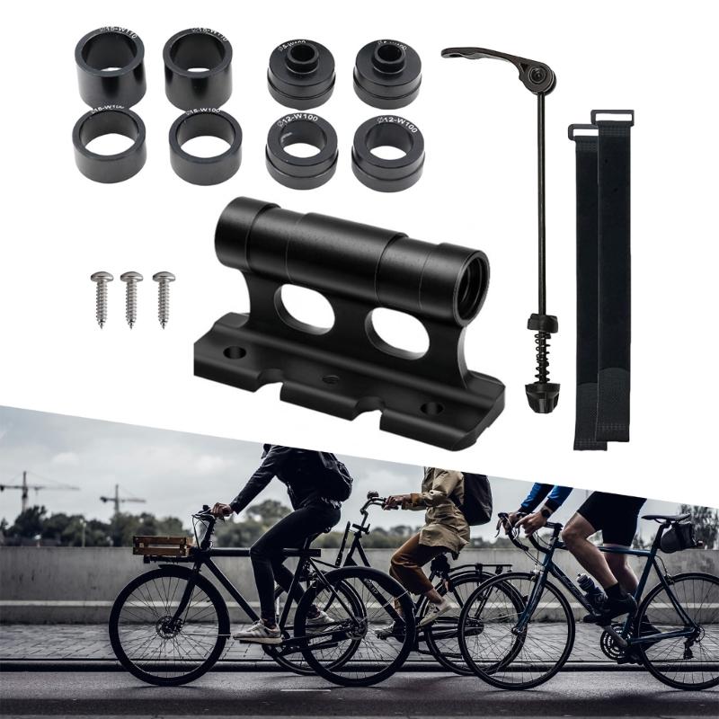 Bicycles Fixed Front Fork Bracket Mount Rack Aluminum Alloy Bicycles Fork Mount Car Roof Rack Bike Block Fork Mount
