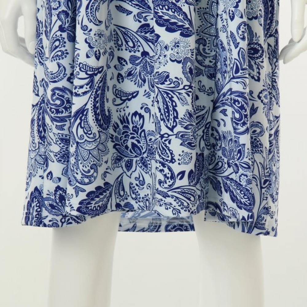 Wacoal Golf Gown Paisley Print Shower Gown Wgn859wl