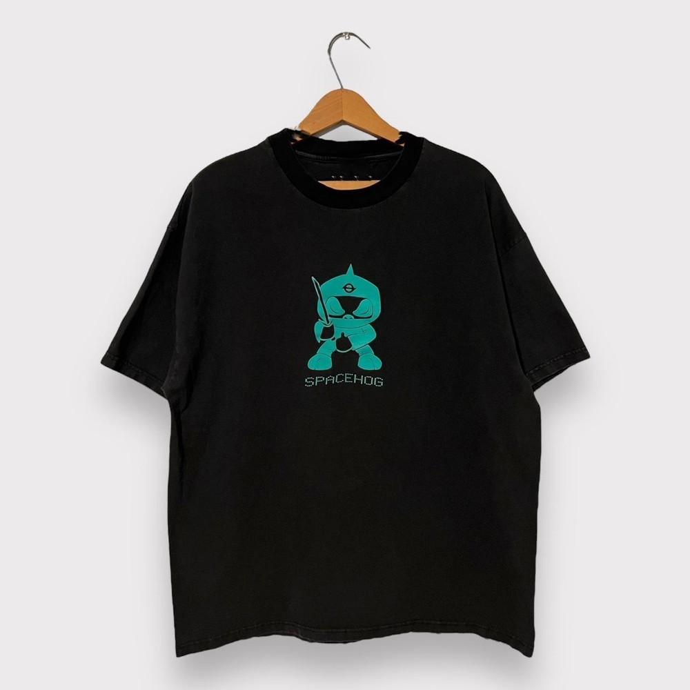 Spacehog Band Logo Funny T Shirt Classic Black Unisex S-5XL 1V0666 Unisex T-Shirt XL