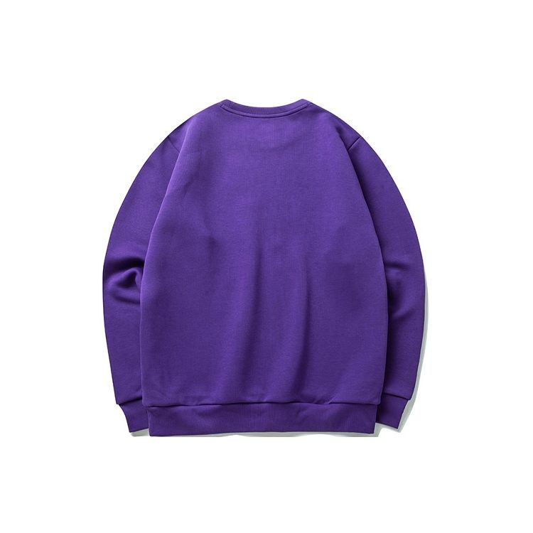 Anta Basketball Series Lightweight Sports Long Sleeve Pullover Sweatshirt Men Tops Purple 152211734-5