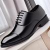 Herren Cap Toe Oxford Schuhe aus Rindsleder - Formelle Leder Business- & Hochzeitschuhe, Britischer Stil, Ganzjahres