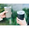 KinTo  KinTo  To Go Tumbler  480 Ml  Black  With Straw  20243  480 Ml  With Straw  Black