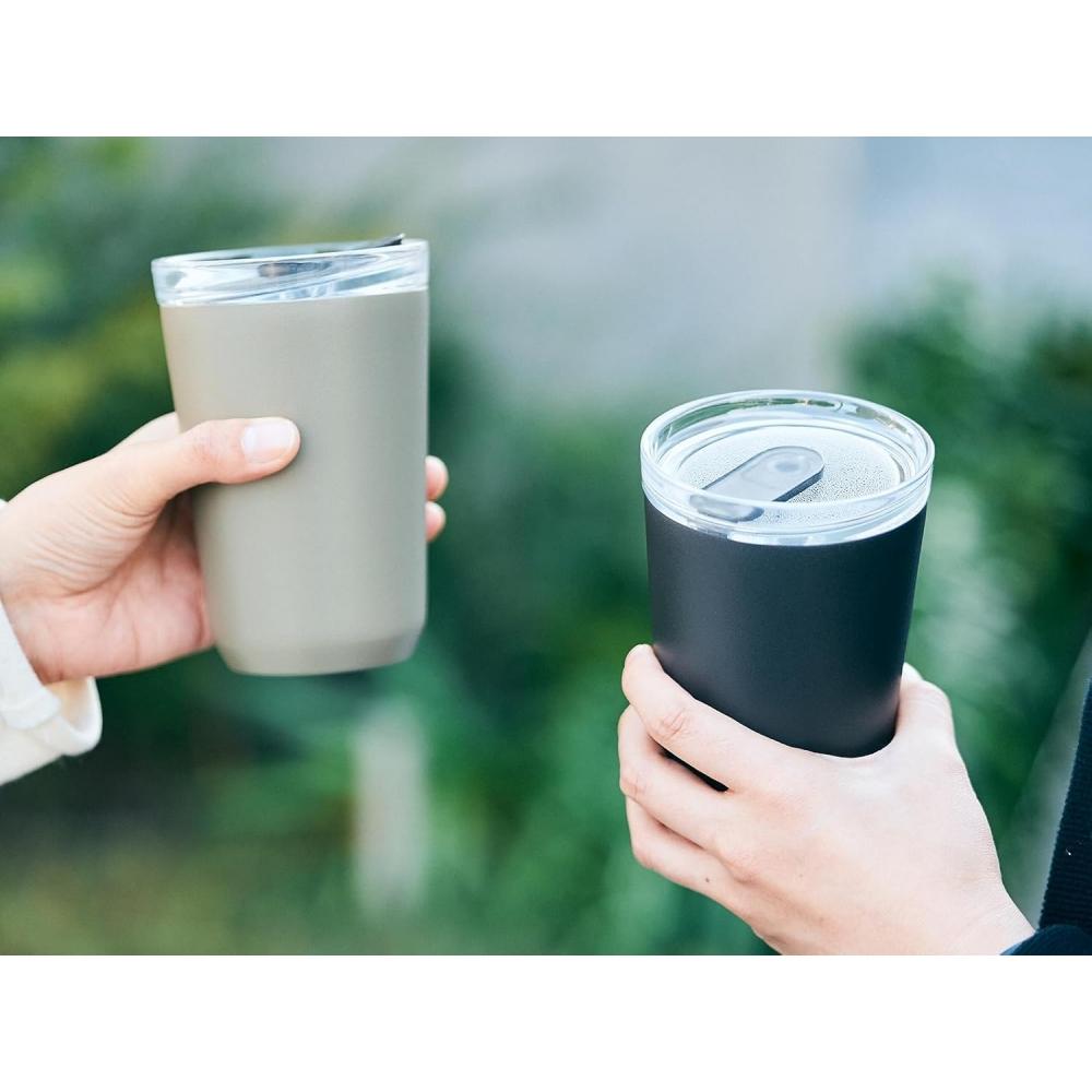 KinTo  KinTo  To Go Tumbler  480 Ml  Black  With Straw  20243  480 Ml  With Straw  Black