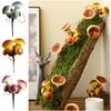 Realistische künstliche Pilze Niedliche lebensechte Pilz-Dekorationen Kreative handgefertigte Bonsai-Dekoration Außen-Gartendekoration