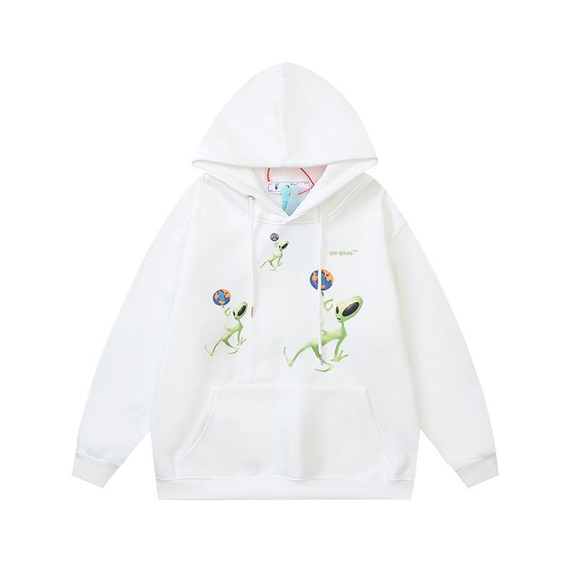 Daisy Donald Duck Collab Hoodie: Warnband & Pfeil für schmelzendes Eis