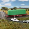 Tomix Container 3-pack HO Gauge C8740G Green