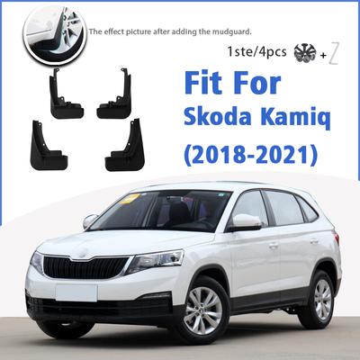 Mudguard For Skoda Kamiq 2018- Front Rear 4pcs Mudflaps Mudguards Car Accessories Auto Styline Splash Guard Fender Mud