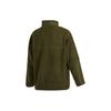 Vans Olivgrüne Fleece-Paneele Stehkragen Isolierte Jacke VN0A5F4TKCZ