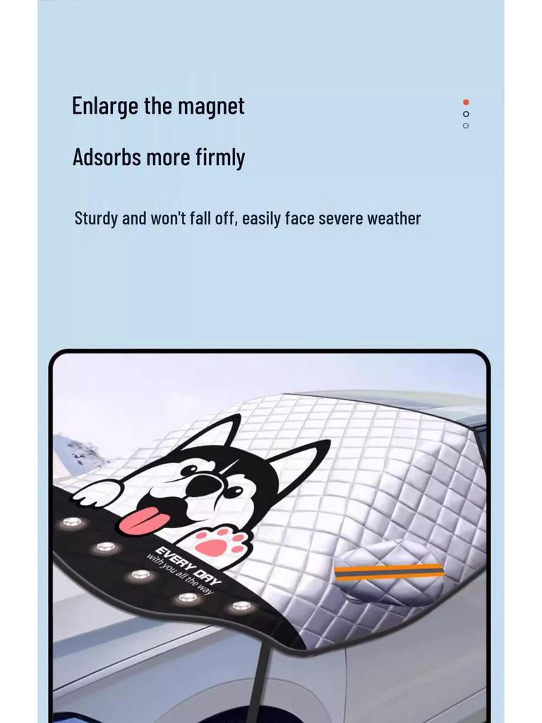 Compact Car Windshield Sunshade and Heat Insulation Visor