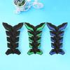 Motorcycle Oil Tank Stickers Car-styling 3D Carbon Fiber Motorcycle Tank Pad Tankpad Protector Sticker Fish Bone Style