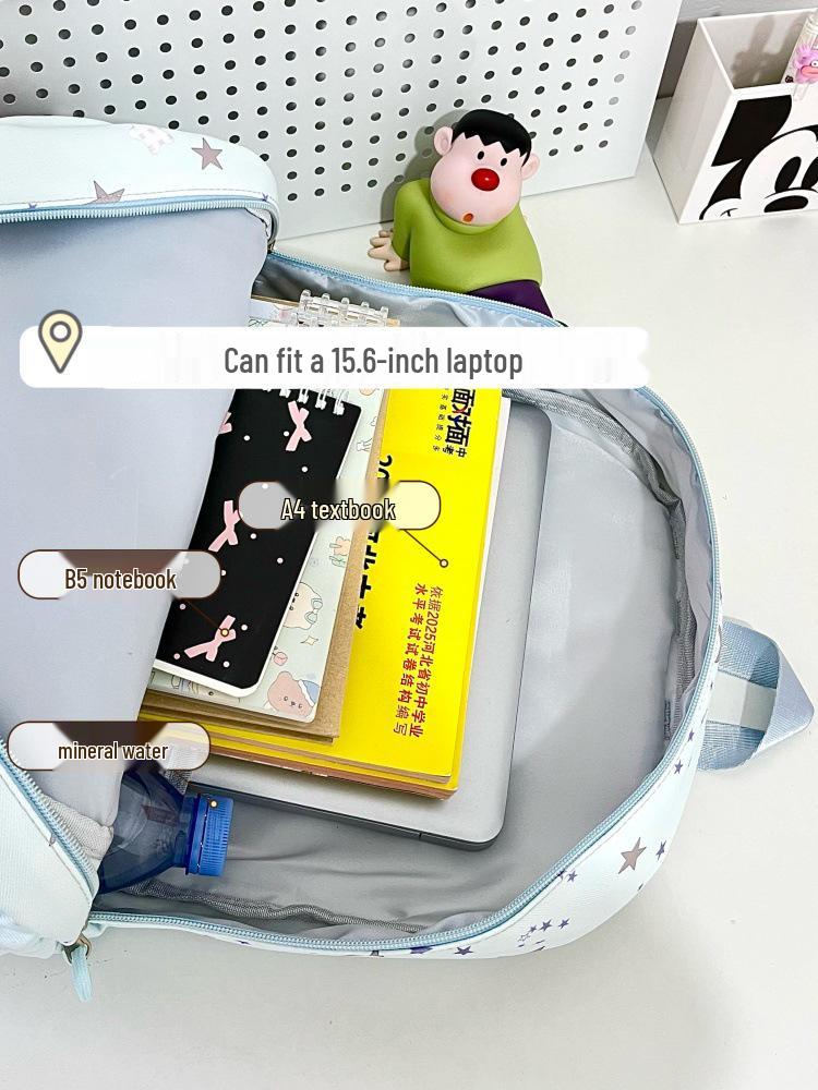 2025 Preppy Style Large-Capacity Itabag Backpack for Women, Korean Version, Ideal for Junior and High School Students