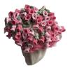 Crochet Flower Bouquet Blanket Artificial Knitted Blanket  For Girlfriend and Mom Gift