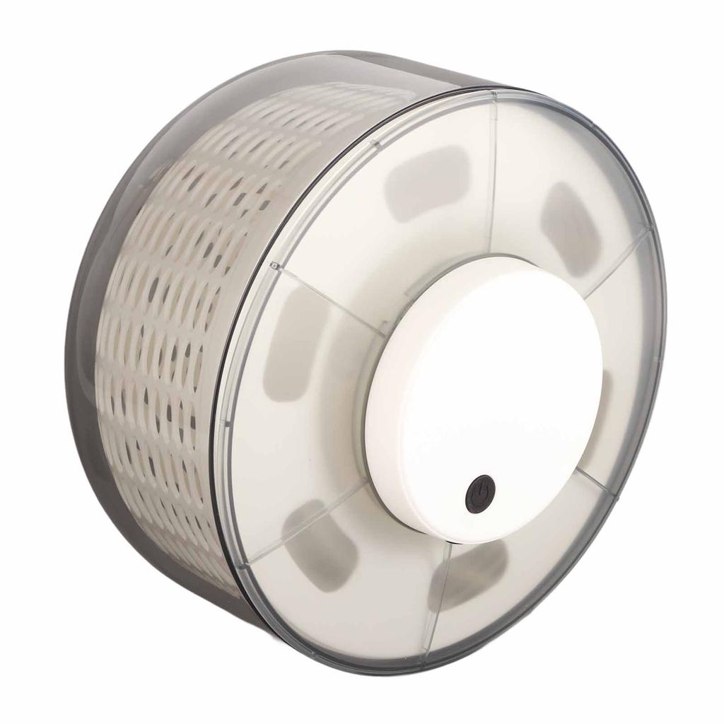 Salad Spinner 500RPM Electric Vegetable Fruit Washer Dryer Drainer Strainer for Kitchen 6000ML