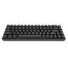 68 Tasten Mechanische Gaming-Tastatur RGB-Hintergrundbeleuchtet Hot-Swappable Kabelgebundene Tastatur Brauner Schalter für Computer
