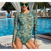 2026 New European and American One-piece Swimsuit Bikini Swimsuit