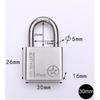 Factory Outlets Stainless Steel 304 Outdoor Padlock Waterproof Anti-rust Anti-theft Corrosion-resistant Ocean Ships Outdoor