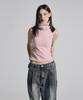 Binaaenko Rollkragenoberteil mit Achselabdeckung - Rosa (S / M / L)