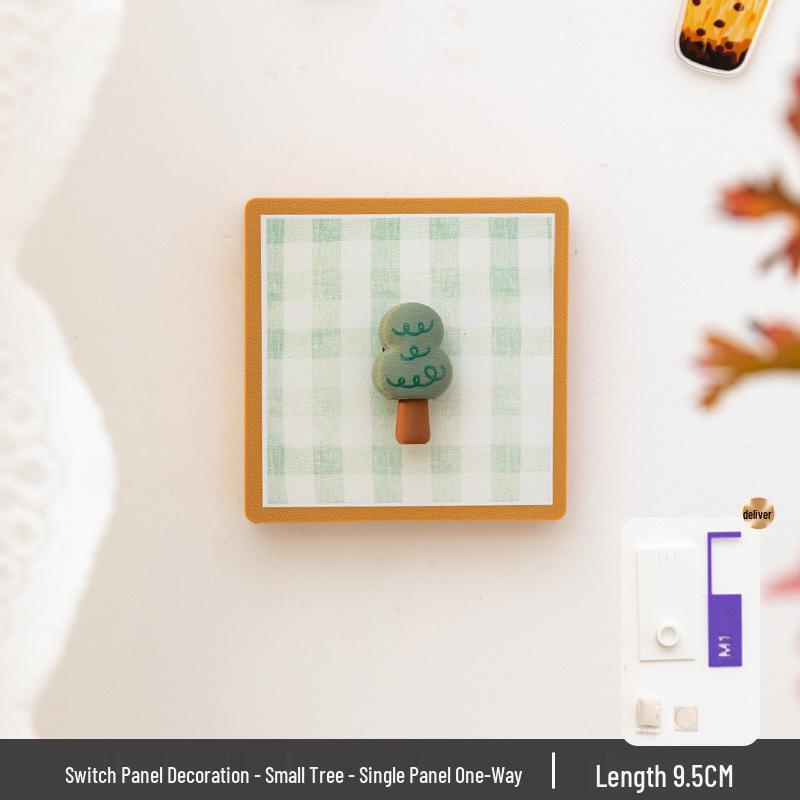 Ying Cute Light Switch & Socket Cover for Kids' Room - Decorative Wall Protector