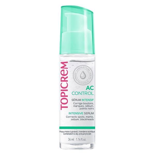 Sérum Intensif AC Control - Topicrem - Réduit les imperfections - Lisse et purifie la peau - Hypoallergénique