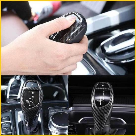 Kohlefaser-Schalthebelabdeckung für Zierleiste BMW F25 F26 F15 F16 X3 X4 X5 X6 EOA