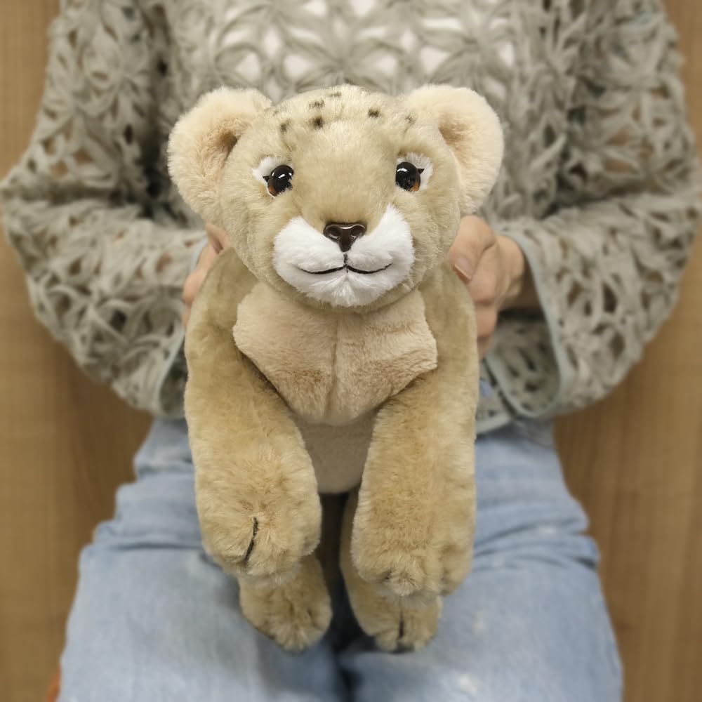 Sunlemon Baby Lion Plush Toy 17x43.5x18cm Cute Animal Stuffed Toy for Infants