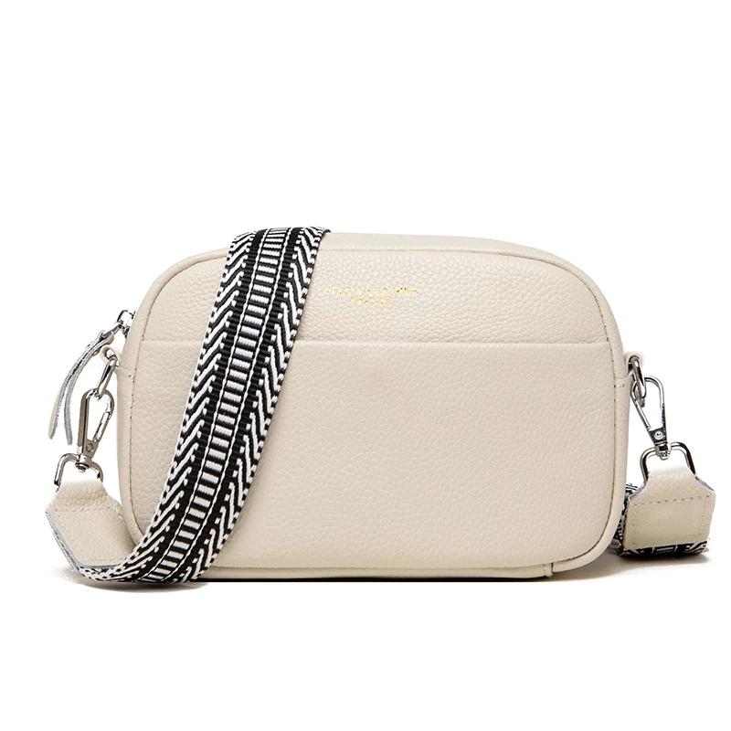 Women's leather crossbody bags high quality luxury genuine leather female messenger bag women's bags