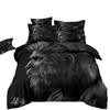 Black Myth Wukong Bedding Set,Game Characters Goku Bedding Set,Black 3D Printing Quilt Cover Pillowcase For Children and Adults
