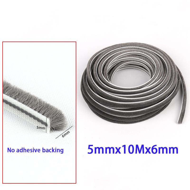 

Sealing Strip Sliding Doors Windows Leak Proof Windproof Sealing Strip Self-Adhesive Tape Thickness 5/6/9/15/23mm 1 Roll