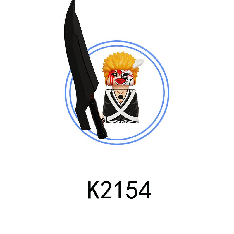 KDL820 Аниме Персонажи Пластиковые Мини Фигурки Экшн Сборные Строительные Блоки Обучающие Игрушки