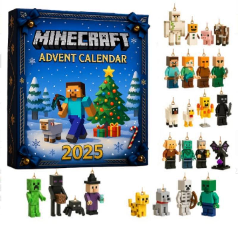 Cat Lovers Advent Calendar: Christmas Tree Decoration with Acrylic Pendants