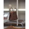Mina20 erste Schicht Samt Litschi-Muster Kalbsleder Hohlraum Weißer Stahl-Beschlag mit einzelnem Schulter-Crossbody-Schultergurt Französisch Hohlraum