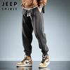 JEEP SPIRIT Men's Warm Tapered Sweatpants