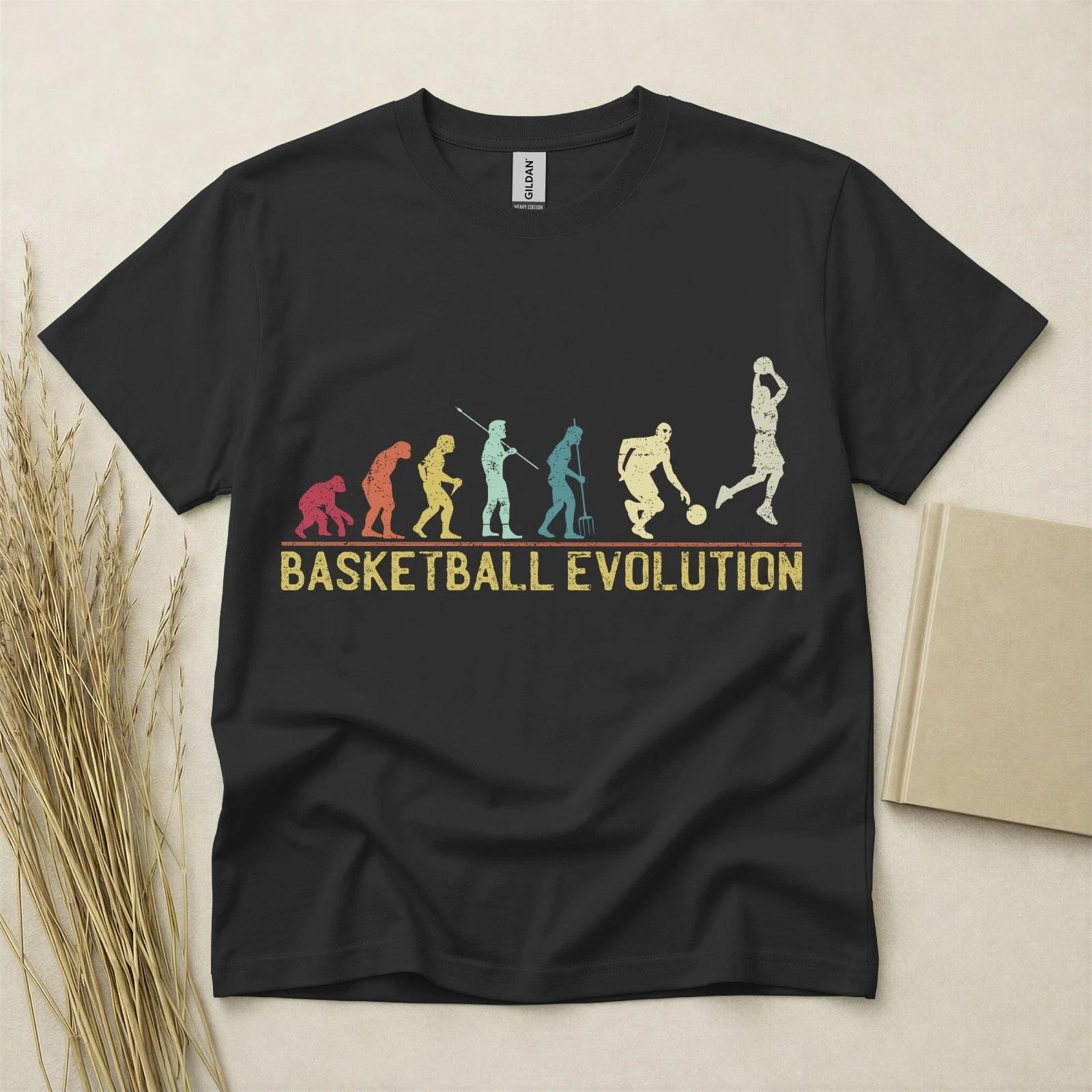 Basketball Evolution Children s Children s Children s T  Children s T-shirt Funny Basketball Gift Sports Tee Gildan Cotton Top 160