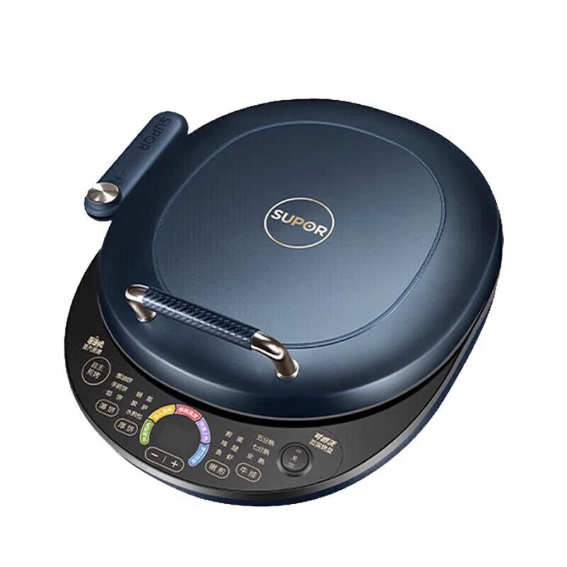 Supor Double-Sided Electric Pancake & Griddle Maker CN plug (adapter included)