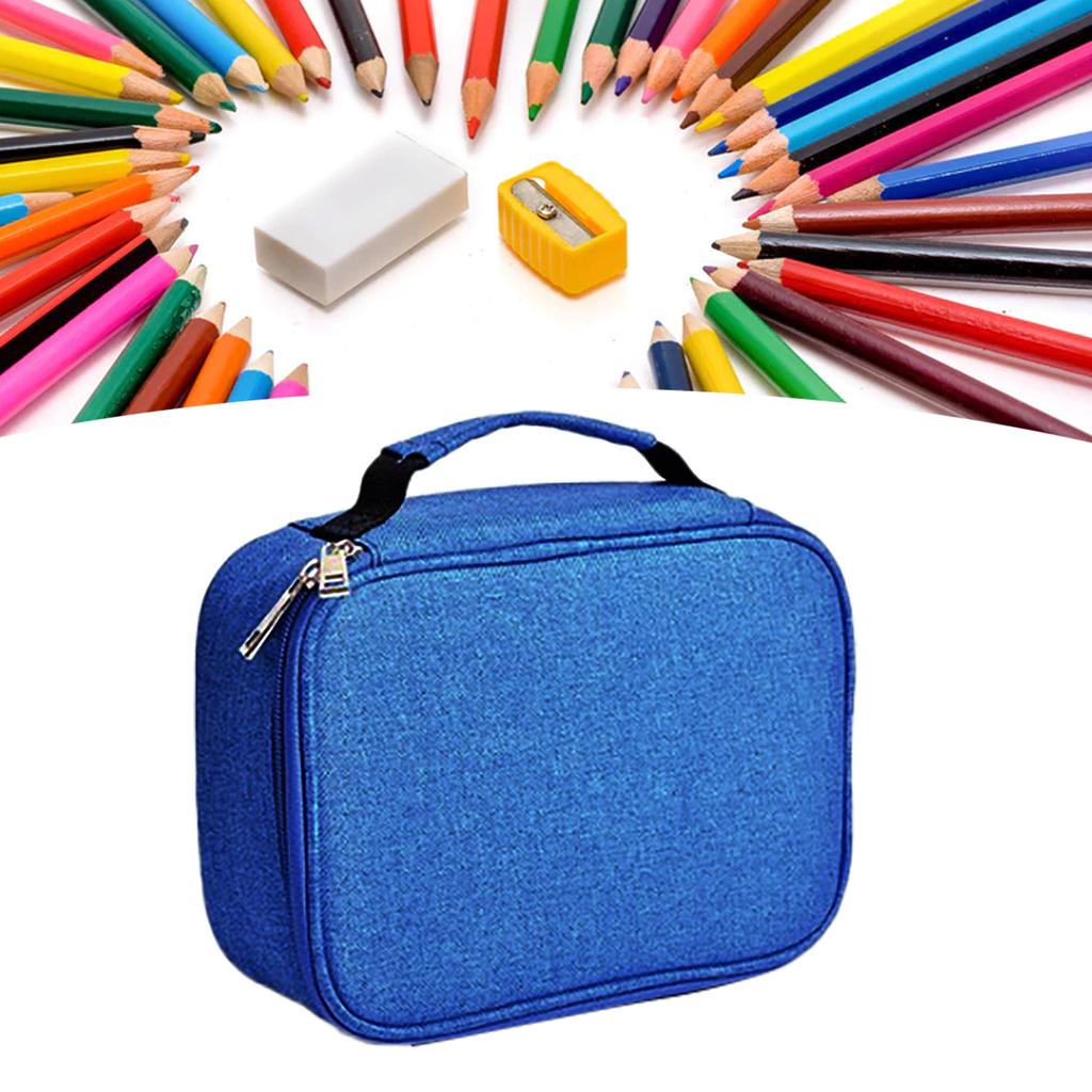 Pencil Pouch Big Capacity Waterproof Detachable Portable Pencil Pen Case Bag Holder for Cables