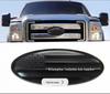 Emblemat samochodowy z flagą amerykańską dla Ford F150/F250: Przód, Tył i Grill