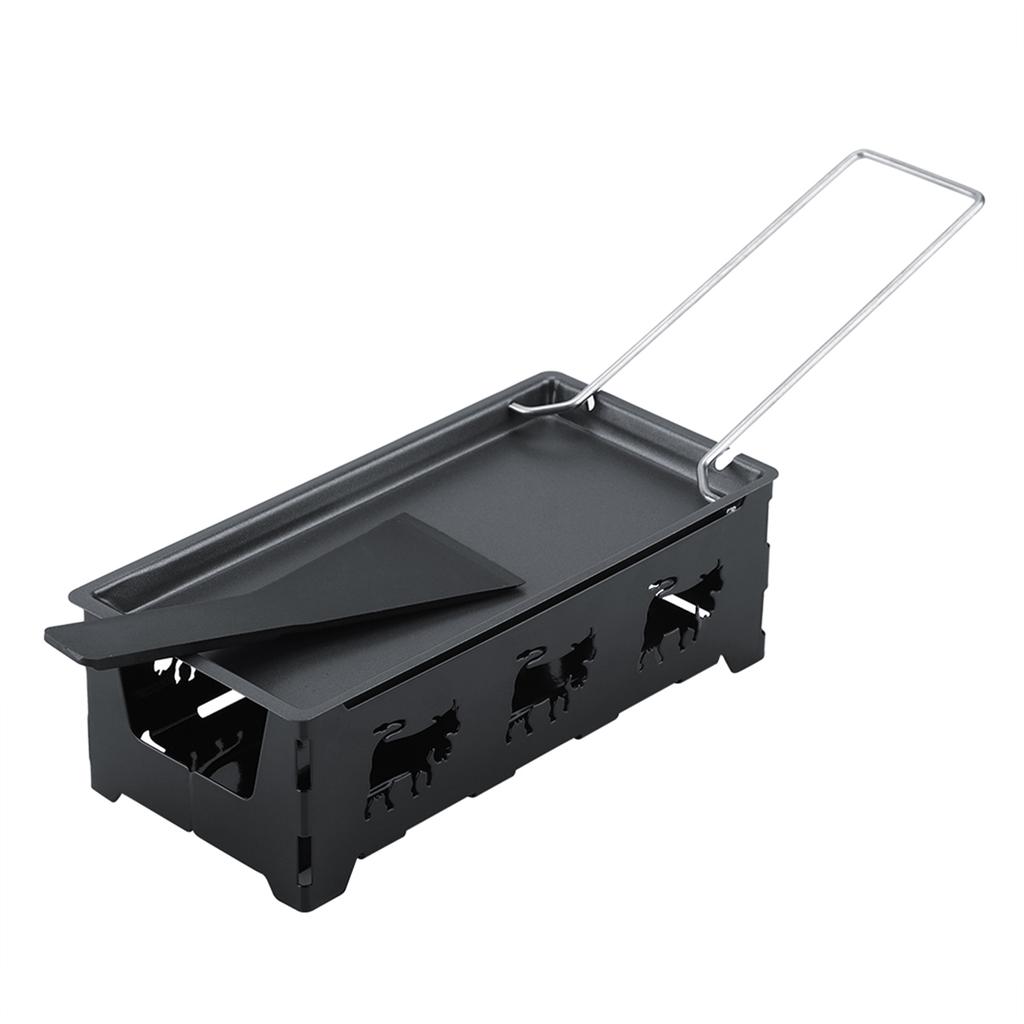Tragbares Antihaft-Käse-Raclette-Roaster-Backblech-Herd-Set für die Küche zu Hause Grillwerkzeug