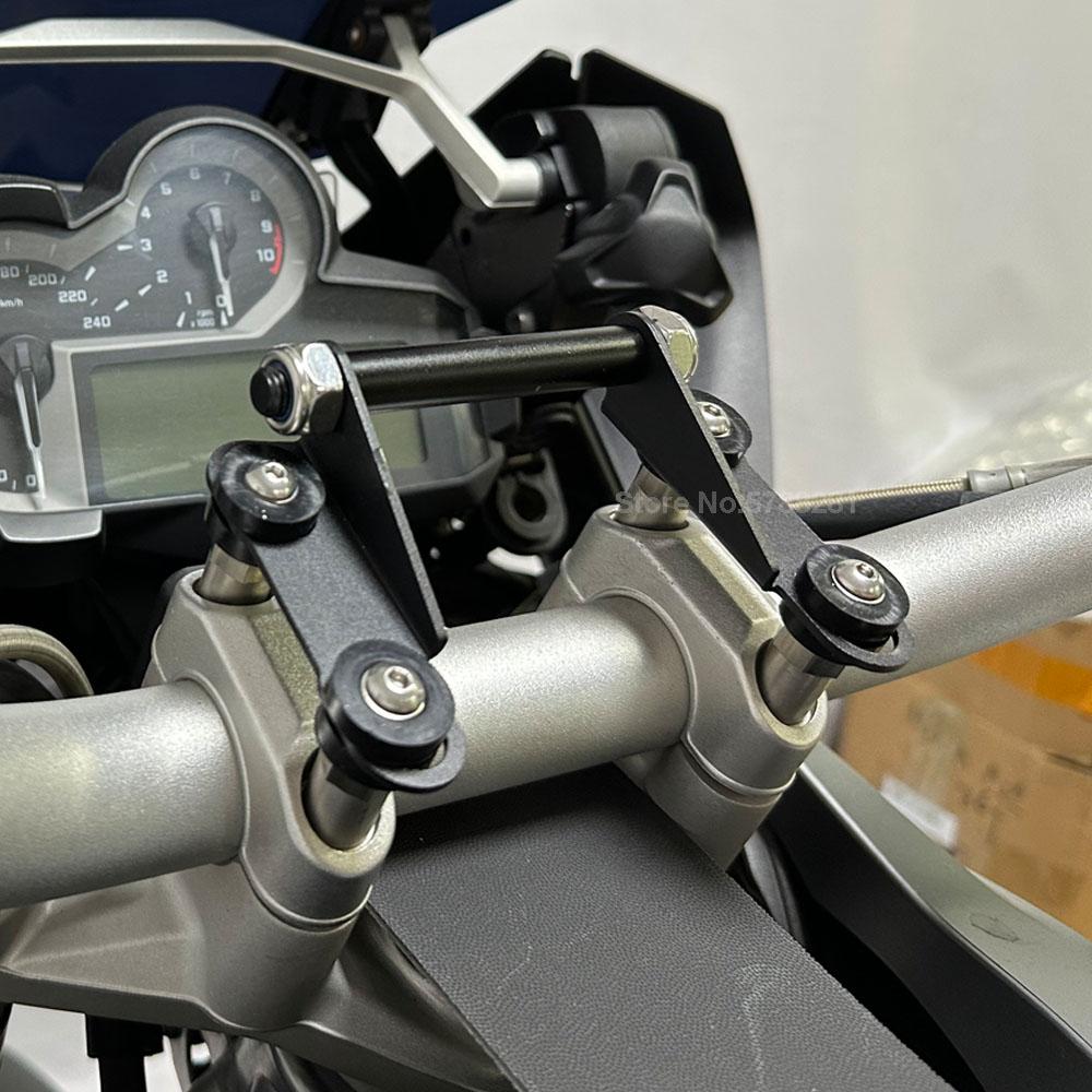 Motorcycle Handlebar Mobile Phone Navigation Bracket For BMW R1200GS R1250GS R1200 R/RS F850 F750 F700GS F800GS F900R/XR S1000R