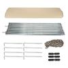 OEING Outdoor Blackout Sunshade Tarp