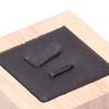 Elegant Wooden Ring Display Stand for Jewelry Organization at Home