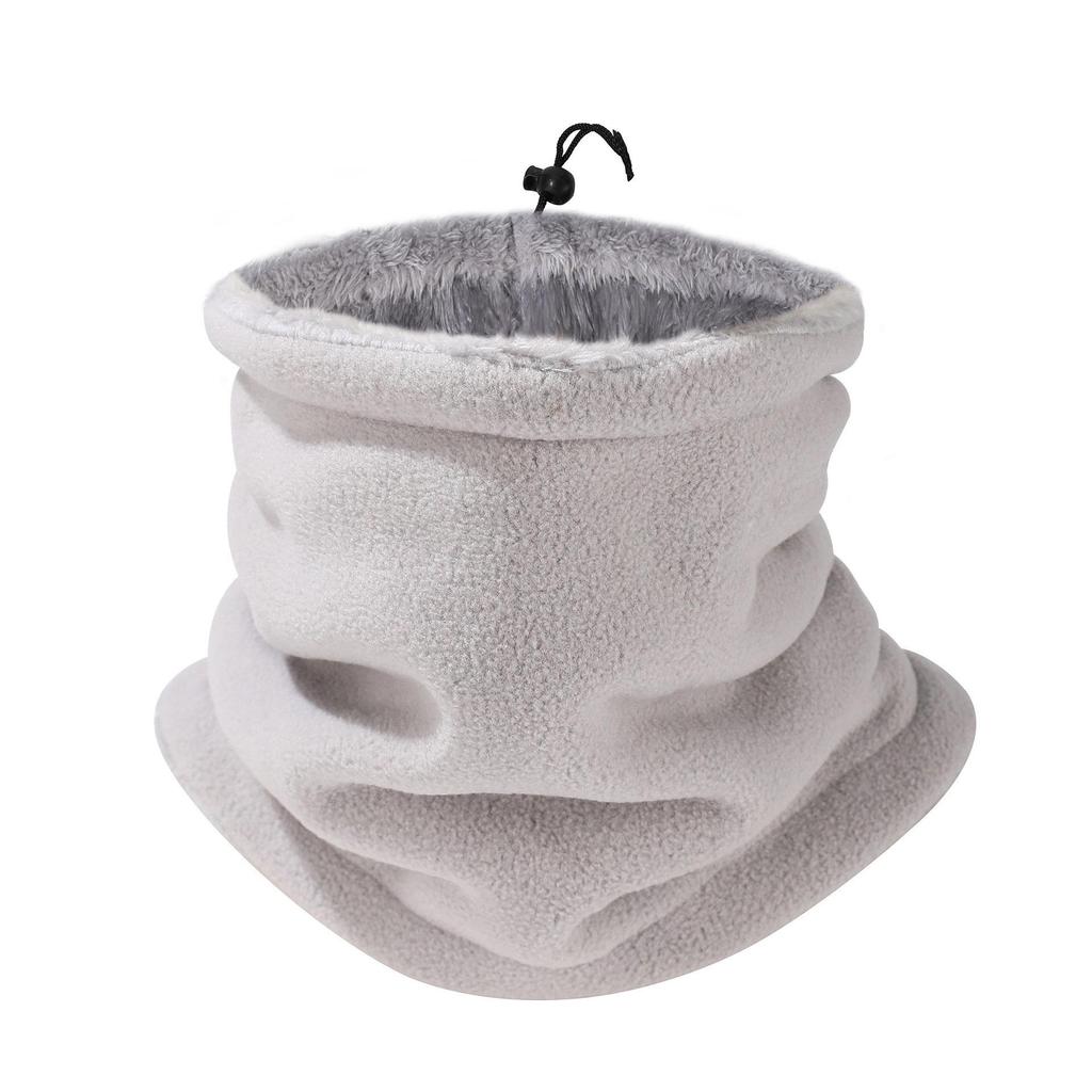Yingbo Winter Cycling Scarf: Thick Fleece Neck Warmer & Windproof Dust Mask