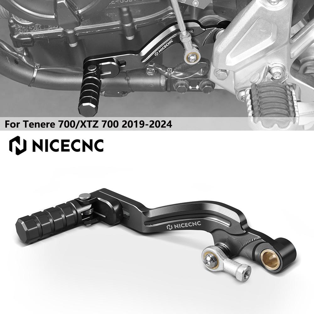 NICECNC For Yamaha Tenere 700 2019-2024 Gear Shift Lever Shifter For Yamaha Tenere 700 Accessories T700 XTZ 700